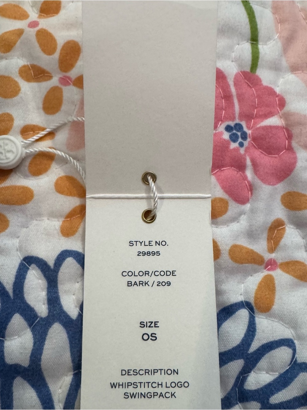 NWT Tory Burch Whipstitch Logo
Swingpack Leather Shoulder Bag
Crossbody - Picture 3 of 9